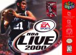 NBA Live 2000 Box Art Front